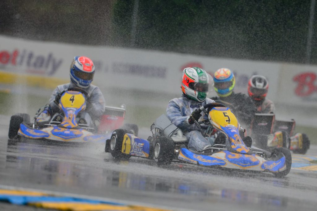 Rainy race at Castelletto - WSK Super Master series