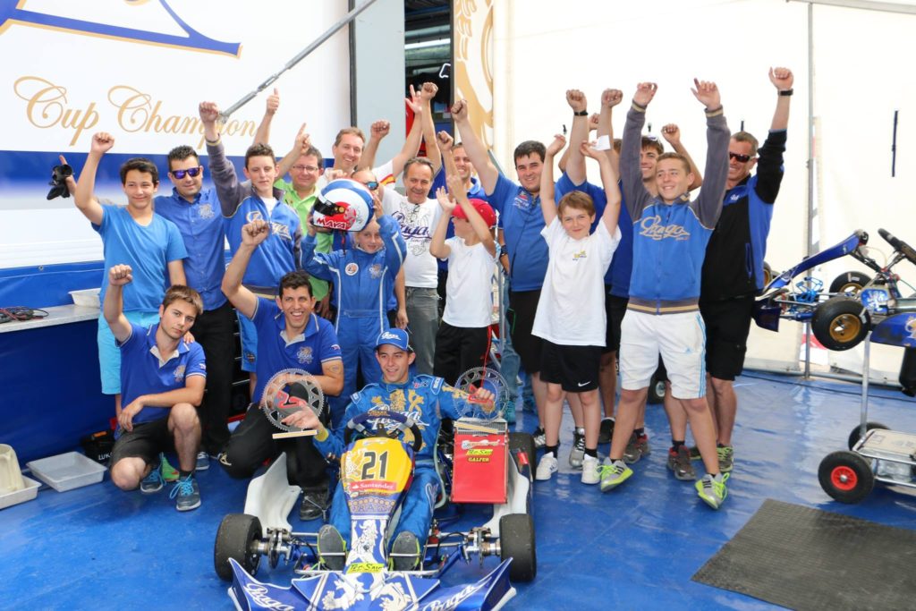 Spain Championship Campillos 1st round Praga won in KZ2 category